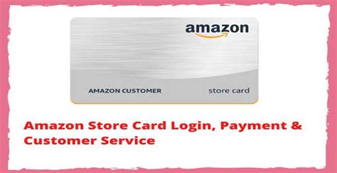 amazon store card customer service.